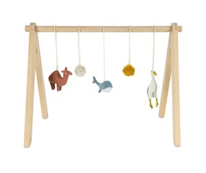 Babyleker - Trixie Wooden Baby Gym Camel Heron Whale - 22-669