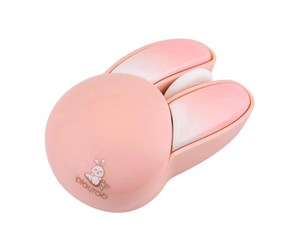 Mus - Mofii M6 Rabbit 2.4 Wireless Mouse (Pink) - Mus - 3 knapper - Rosa - Rabbit M6AG Pink