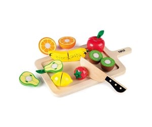 Treleker - Tidlo Wooden Cutting Fruit Play Set 16 pieces. - T0216