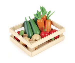 Treleker - Tidlo Wooden Winter Vegetables in a Crate - T0134