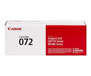 Printertilbehør blekk/toner - Canon 072 - black - original - toner cartridge - Laser toner Svart - 5647C002