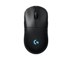 Mus - Logitech G PRO 2 LIGHTSPEED - Gaming mus - Optisk - 8 - Svart - 910-007295