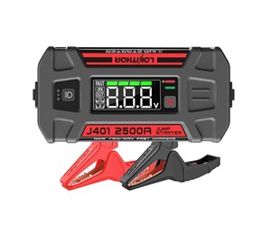 Nødlader - Lokithor Powerbank / Jump starter J401 - 2500A 12V 74Wh Nødlader - J401