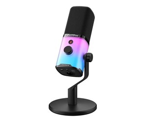 Mikrofon - Maono PD100X RGB Microphone Black - PD100X RGB