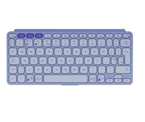 Tastatur - Logitech Keys-To-Go 2 - Tastatur - Universal - Lilla - 920-012986