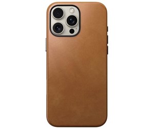 Mobil - Deksel og etui - Nomad Traditional Leather case english Tan-C iPhone 16 Pro Max - NM01387985