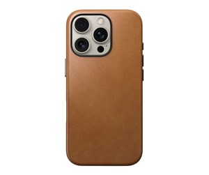 Mobil - Deksel og etui - Nomad Traditional Leather case english Tan-C iPhone 16 Pro - NM01390985