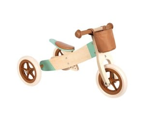 Utendørsleker - Small Foot - Wooden Tricycle Trike Caramel Brown - 12498