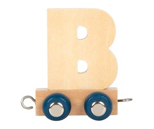 Barnerom - Small Foot - Wooden Letter Train Polar - B - 12572