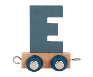 Barnerom - Small Foot - Wooden Letter Train Polar - E - 12575