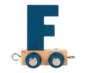 Barnerom - Small Foot - Wooden Letter Train Polar - F - 12576