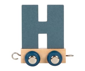 Barnerom - Small Foot - Wooden Letter Train Polar - H - 12578