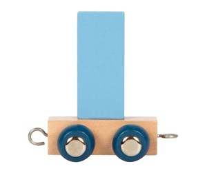 Barnerom - Small Foot - Wooden Letter Train Polar - I - 12579