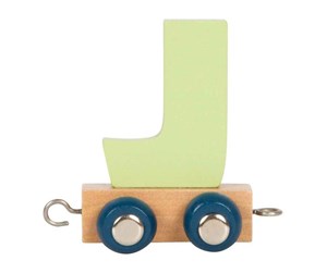 Barnerom - Small Foot - Wooden Letter Train Polar - J - 12580