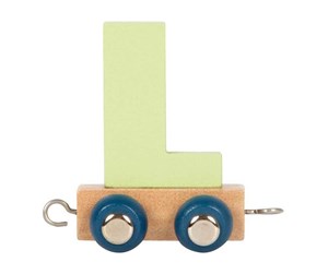 Barnerom - Small Foot - Wooden Letter Train Polar - L - 12582