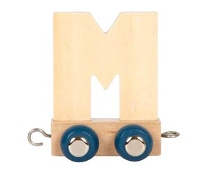 Barnerom - Small Foot - Wooden Letter Train Polar - M - 12583