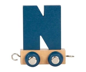 Barnerom - Small Foot - Wooden Letter Train Polar - N - 12584