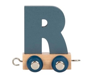 Barnerom - Small Foot - Wooden Letter Train Polar - R - 12588