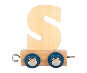 Barnerom - Small Foot - Wooden Letter Train Polar - S - 12589