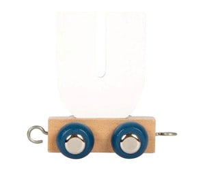 Barnerom - Small Foot - Wooden Letter Train Polar - U - 12591