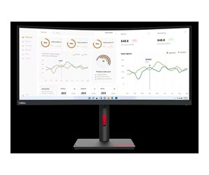 Skjerm - 34" Lenovo ThinkVision T34w-30 - 63D4GAR1EU