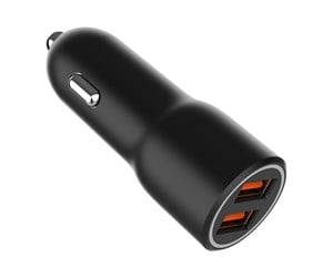 Mobil - Adaptere og ladere - Gembird car power adapter - USB Type A - 36 Watt - TA-UC-A2QC36-CAR-01