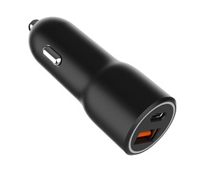 Mobil - Adaptere og ladere - Gembird car power adapter - USB 24 pin USB-C - 38 Watt - TA-UC-AC2PDQC38-CAR-01