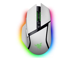 Mus - Razer Basilisk V3 Pro 35K - Gaming mus - Optisk - 11 - Hvit med RGB lys - RZ01-05240200-R3G1