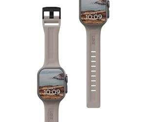 Smartklokke - Tilbehør - UAG Scout Silicone Strap for Apple Watch - Titanium - 44/45/46/49mm - 191488113636