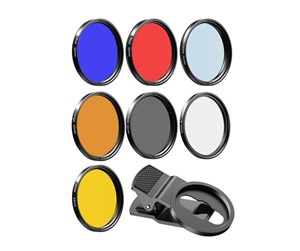 Fotofilter - APEXEL Mobile filter lens kit APL-52UV-7F 52mm 7in1 - APL-52UV-7F