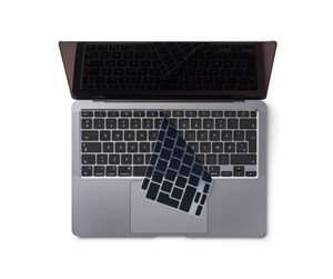 Kabinett tilbehør (kjølepasta mv.) - Philbert Keyboard Cover for MacBook Air 2020 - Black - 21-02-01