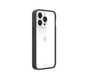 Mobil - Deksel og etui - Pela Clear - Eco-Friendly iPhone 13 Pro case - Black - 10830-670462108301