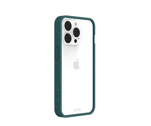 Mobil - Deksel og etui - Pela Clear - Eco-Friendly iPhone 13 Pro case - Green - 10831-670462108318