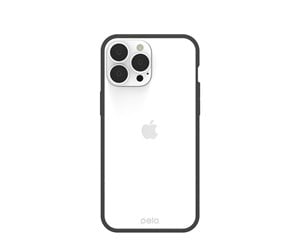 Mobil - Deksel og etui - Pela Clear - Eco-Friendly iPhone 13 Pro Max case - Black - 10835-670462108356