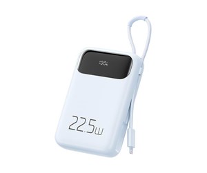 Nødlader - Mcdodo MC-3254 power bank Nødlader - Blue - 10000 mAh - MC-3254