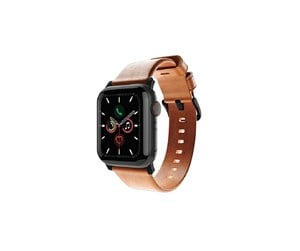 Smartklokke - Tilbehør - Journey Leather Band for Apple Watch 42/44/45mm - Tan - J01AWBTN