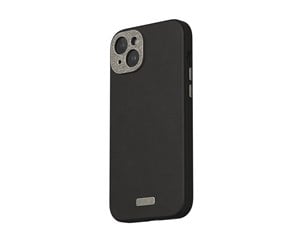 Mobil - Deksel og etui - Moshi Napa for iPhone 15 Plus - Midnight Black - 99MO231102