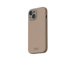 Mobil - Deksel og etui - Moshi Napa for iPhone 15 - Woodsmoke Brown - 99MO231105