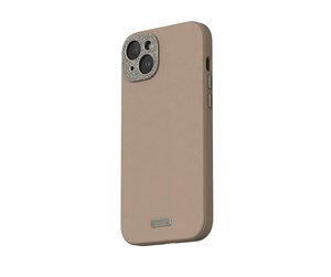 Mobil - Deksel og etui - Moshi Napa for iPhone 15 Plus - Woodsmoke Brown - 99MO231106