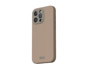 Mobil - Deksel og etui - Moshi Napa for iPhone 15 Pro Max - Woodsmoke Brown - 99MO231108