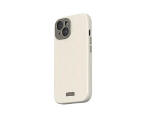 Mobil - Deksel og etui - Moshi Napa for iPhone 15 - Eggnog White - 99MO231109