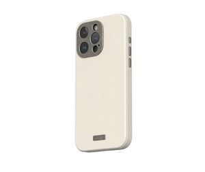 Mobil - Deksel og etui - Moshi Napa for iPhone 15 Pro Max - Eggnog White - 99MO231112