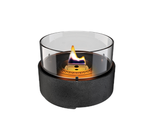 Dekorasjon - Tenderflame Café 18 Black Lava Porcelain - TF-0410009