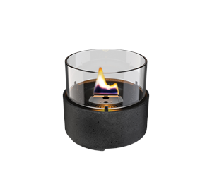 Dekorasjon - Tenderflame Café 14 Black Lava Porcelain - TF-0410012