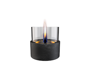 Dekorasjon - Tenderflame Aster 10 Black Lava Porcelain - TF-0440010