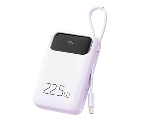 Nødlader - Mcdodo MC-3245 power bank Nødlader - Lilla - 10000 mAh - MC-3245