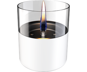 Dekorasjon - Tenderflame Lilly 10 White Glass - TF-200004