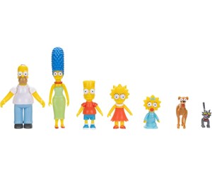 Reklameartikler - Jakks - Simpsons Mini Figure 7-Pack - Figur - 0192995175396