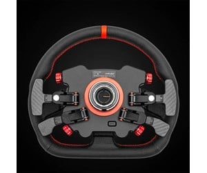 Spill - Tilbehør - Simagic GT1 D-Shaped Steering Wheel GT Pro Hub(K) - Wheel - GTpro-D(K)(Leather)