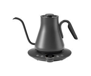 Vannkoker - Cocinare Vannkoker Gooseneck B9 0.9L 1200W adjustable electric kettle (black) - Svart - 1200 W - CEK-219 black